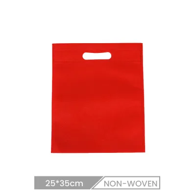 25*35cm Custom Non-Woven Flat Pocket Special Clothing Shopping Dust Bag